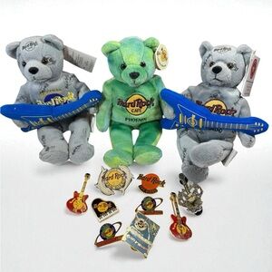 Hard Rock Cafe Beanie Bear Bundle